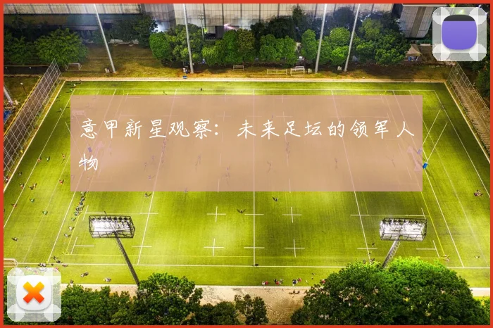 意甲新星观察：未来足坛的领军人物