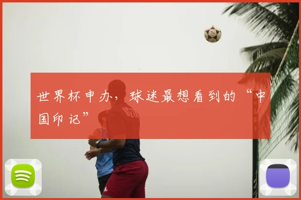 世界杯申办，球迷最想看到的“中国印记”